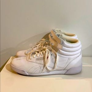 Reebok Freestyle Hi tops